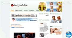 Desktop Screenshot of besaludable.com